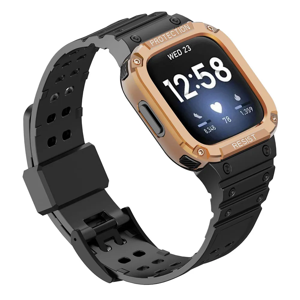 

Ремешок из ТПУ для часов Fitbit Versa 1, 2, 3, браслет для часов Fitbit Versa Lite/Sense для мужчин и женщин, модные аксессуары для браслета