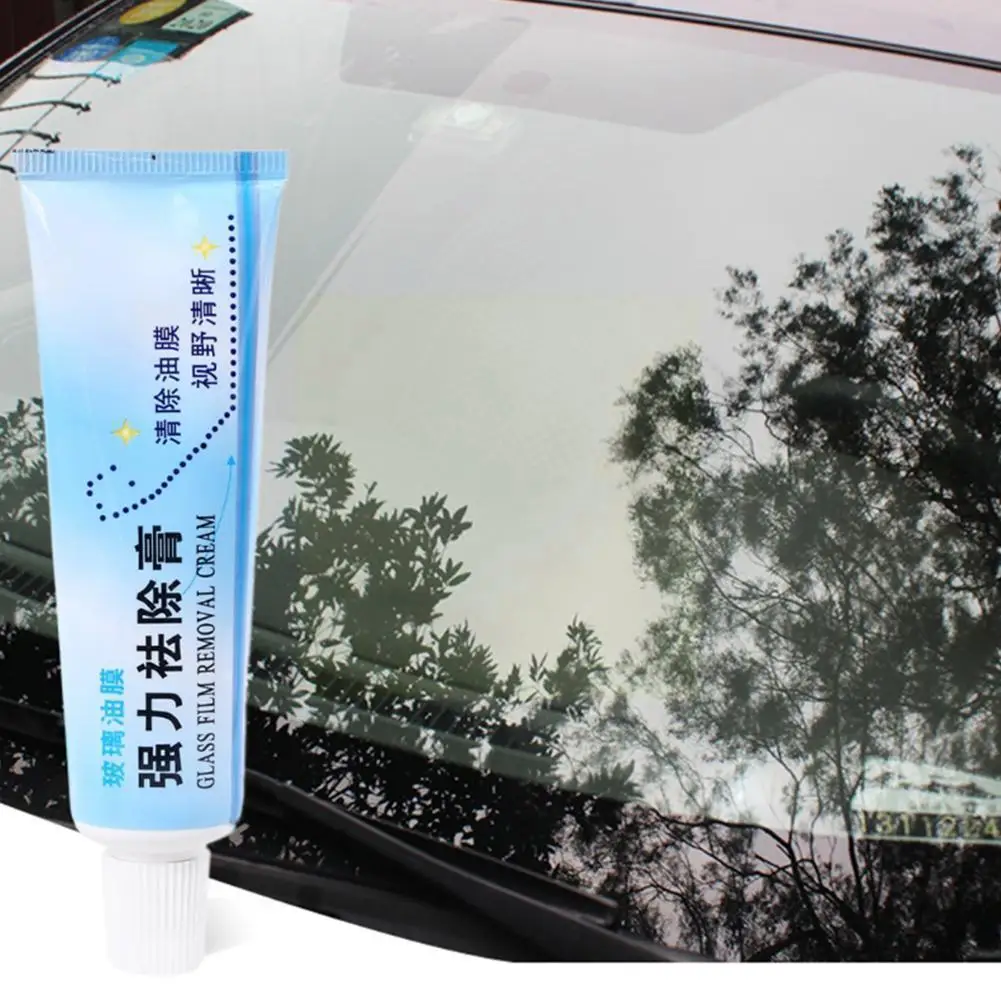 

Auto Car Glass Polishing Degreaser Cleaner Oil Film Clean Polish Paste for Bathroom Window Glass Windshield Windscreen A5U5