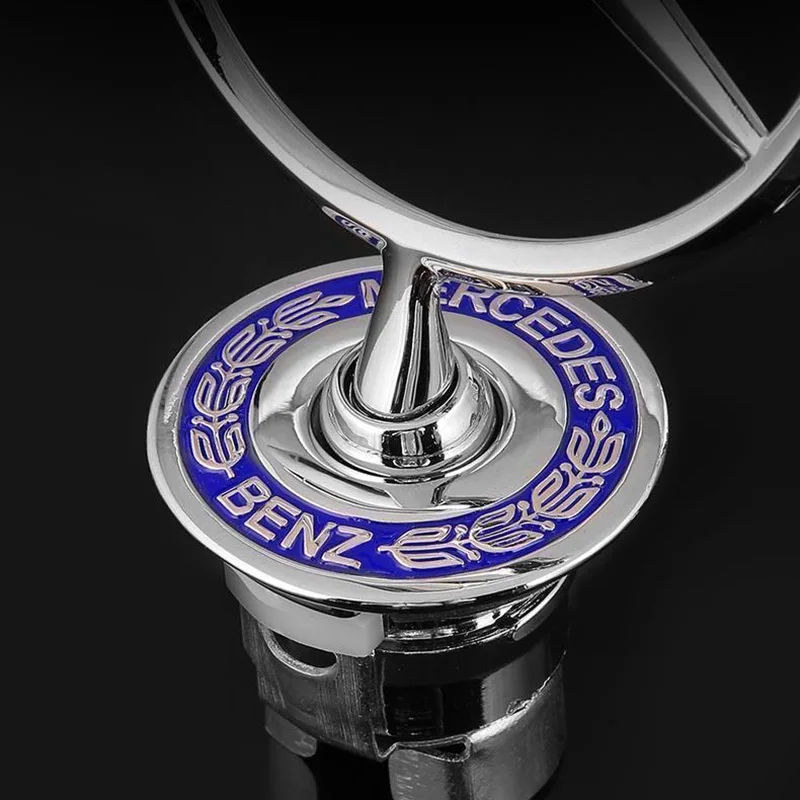 Металлическая хромированная 3d-эмблема на переднюю капот автомобиля 44 мм логотип