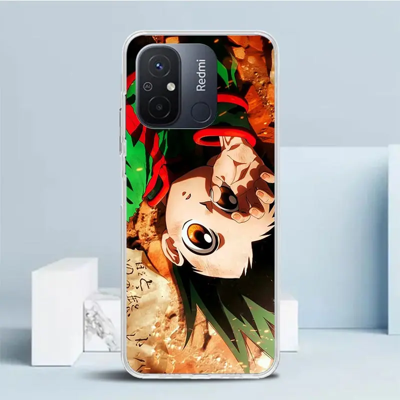 Huner X-Hunters Gon для Xiaomi Redmi 14C 13C 12C 10C 9C Чехол телефона 13 12 10 9 10A 9A 9T 8A 8 7A 7 6A 6 K70 K60 K40 K20 Pro