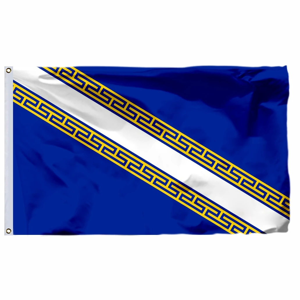 

France Champagne Ardenne Flag 90x150cm 3x5ft 100D Polyester Double Stitched High Quality Banner Free Shipping