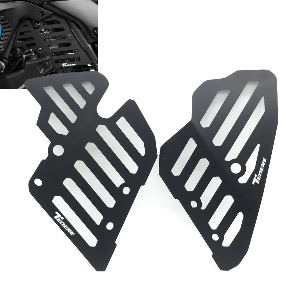 

For Yamaha Tenere700 XTZ700 T7 XT700Z Engine Cover Guard Motor Protective Cover Throttle Cam Protector Crap Flap Tenere 700