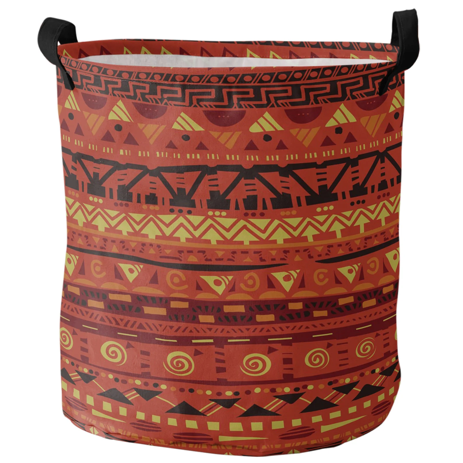 

Корзина для белья с геометрическими фигурами в африканском стиле, водонепроницаемый органайзер для белья, корзины для хранения