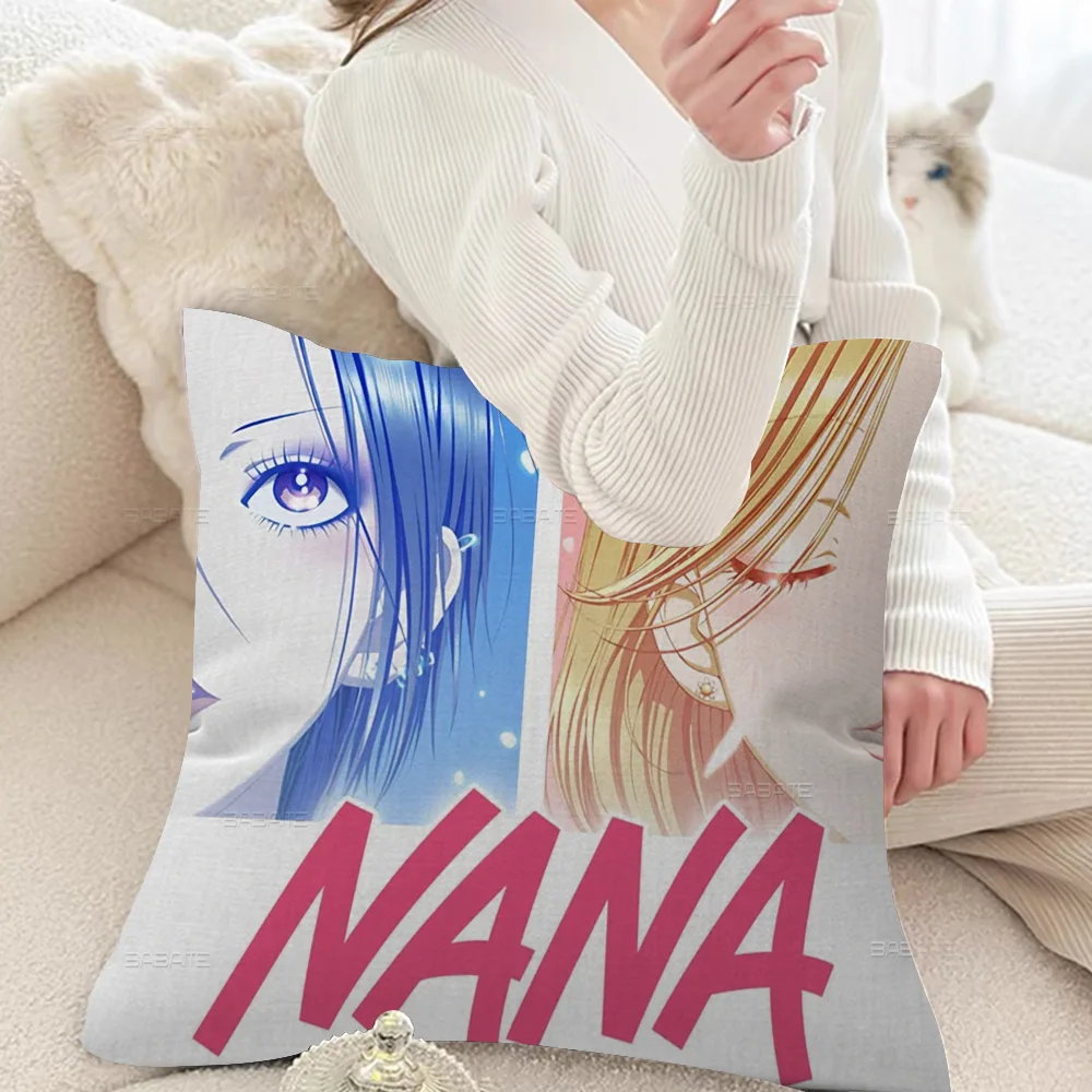 Cartoon Anime Oosaki Nana Maple Design Cushion Cover Happy Autumn Harvest Decor Holiday Decorati Pillow