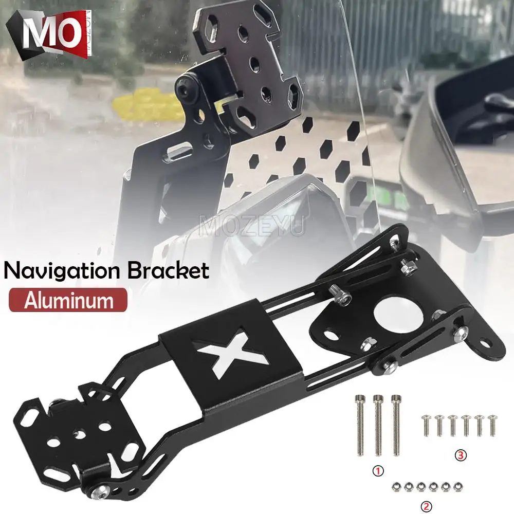 

For Ducati Desert X DesertX 2022 2023 GPS Mount Navigation Bracket Motorcycle Mobile Phone Holder Navigation Bracket DesertX