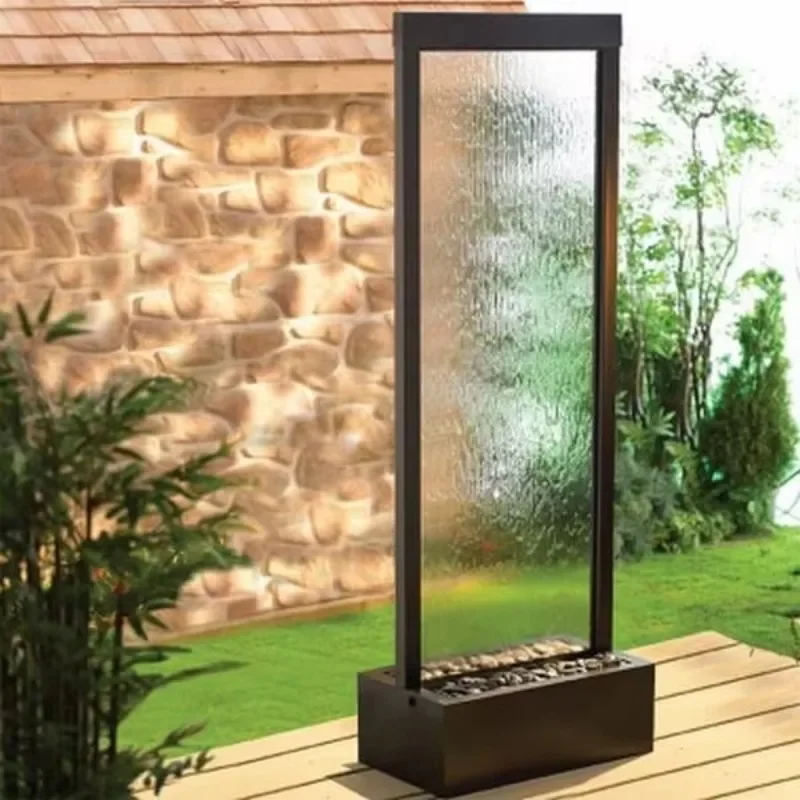 Изготовленное на заказ светодиодное освещение водяная занавеска акриловая