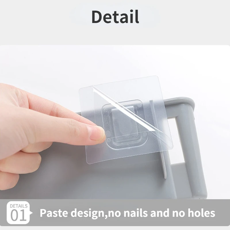 Настенная пластиковая полка для ванной |