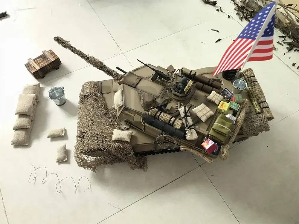 1/16 танк военная модель автомобиля солдат аксессуары песочный стол реквизит для