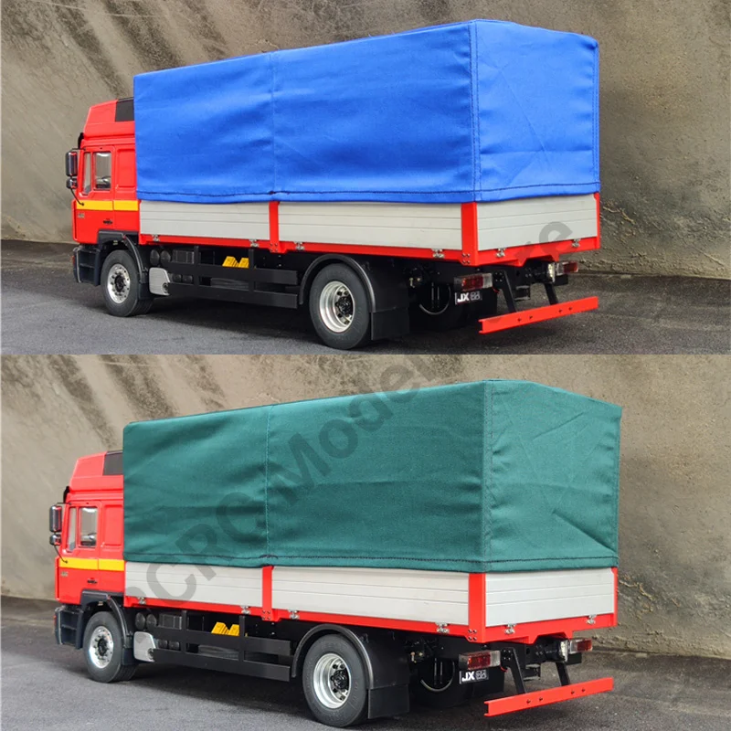 RC модель прицеп MAN F2000 1/14 алюминий