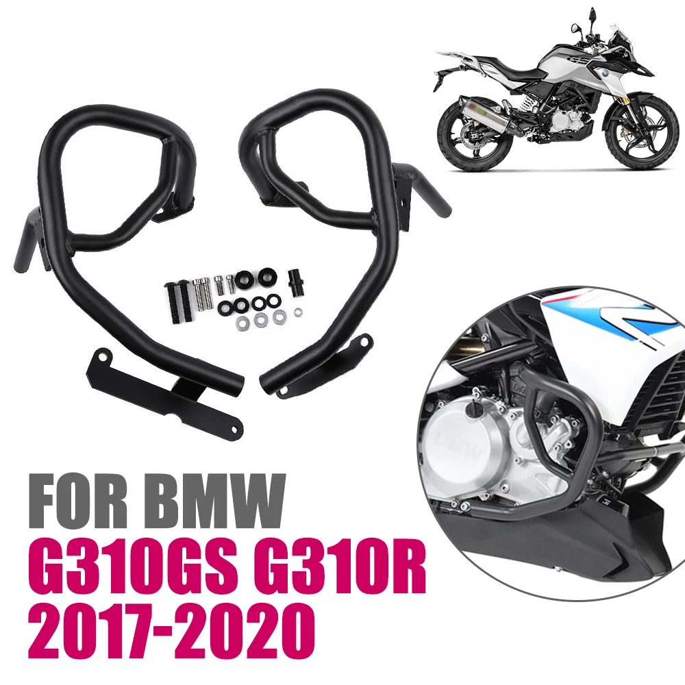 Für BMW G310GS G310 G 310 GS 310GS 2017 2018 2019 2020 Motorrad Motor Schutz Stoßstange Crash Bars Stunt Käfig rahmen Körper Zu Schützen