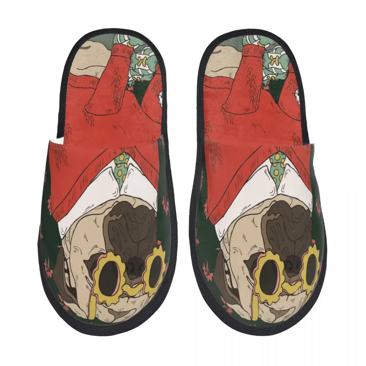 Меховые тапочки для женщин и мужчин модные пушистые зимние теплые забавная