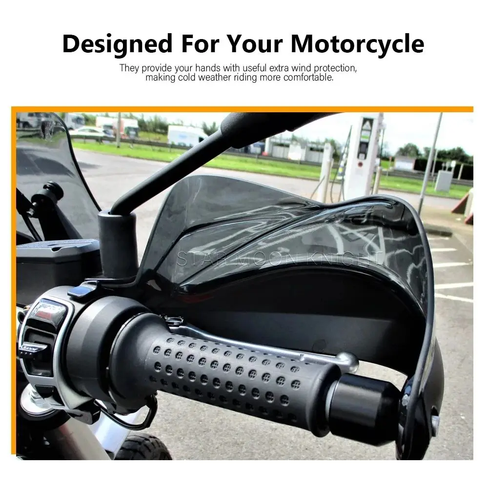 Фото Accessories Motorcycle Handguard Extensions Protector Windshield For Moto Guzzi V85TT V 85 TT V85 TT 2019 2020 2021 2022 2023- №2