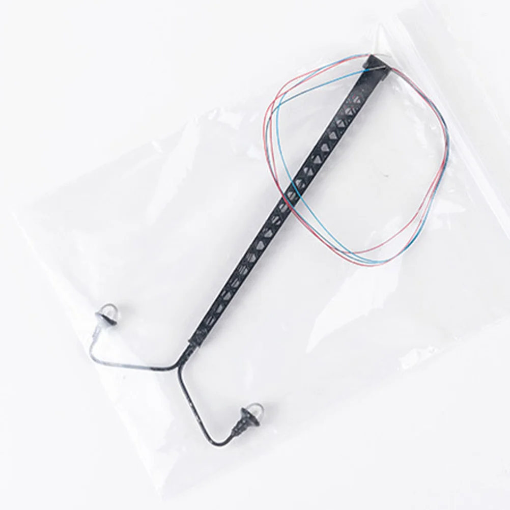 2 шт. модель садовый светильник мини-принадлежности для дома сигнал поезда