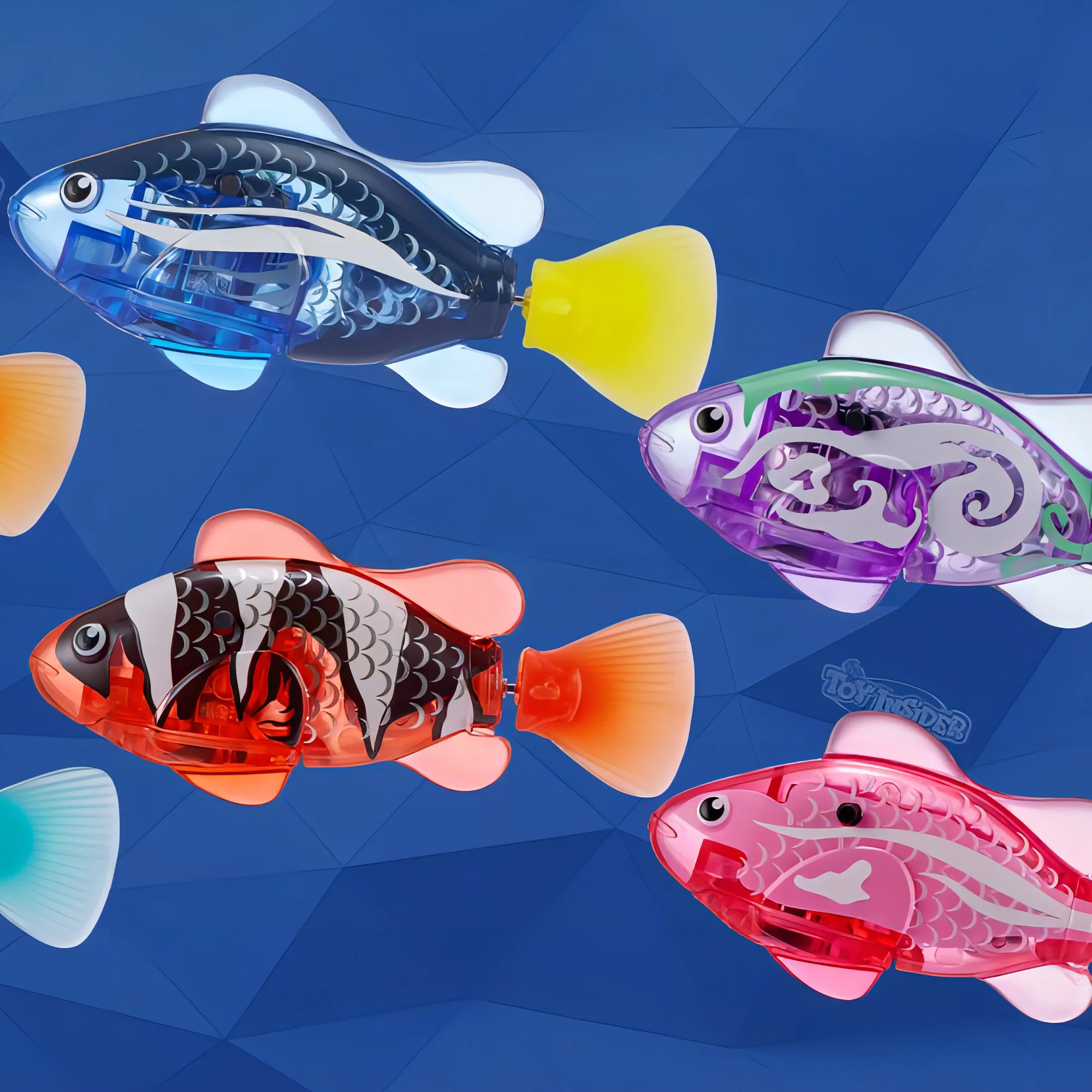 

LED Interactive Swimming Robot Fish Toy for Cat Glowing Electric Fish Toy To Stimulate Pet's Hunter Instincts Pet Cat Toy