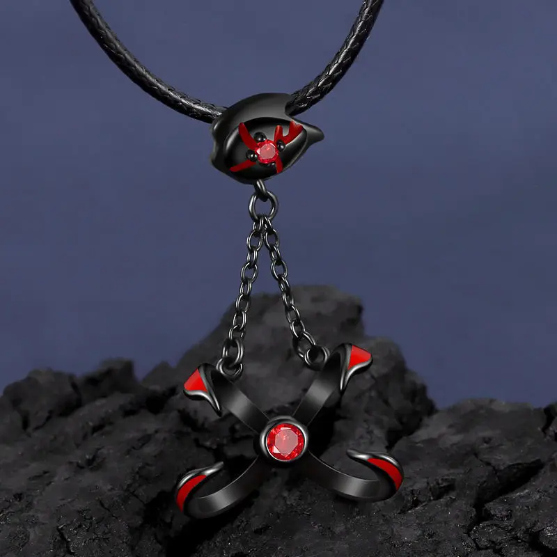 Ожерелье Kaneki Ken из аниме Токийский Гуль для косплея унисекс подвеска сплава чокер