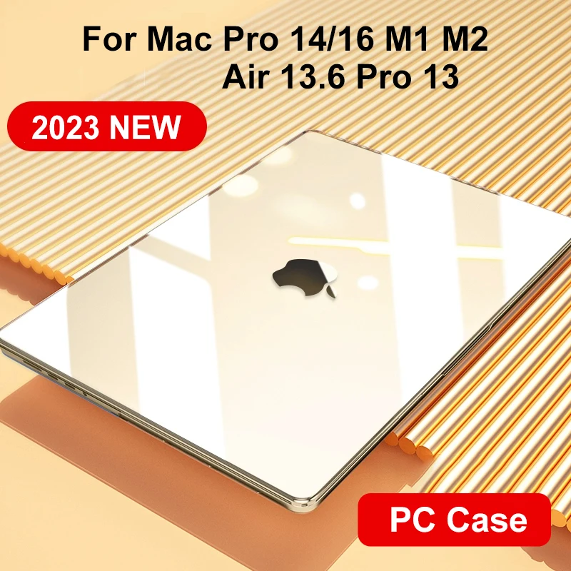 Laptop Cases for Macbook Pro 14 Case M2 A2779 2023 Pro 16 Cover M1 Mac Book Air 13 Case 2022 13.6 A2681 Air 15.3 A2941