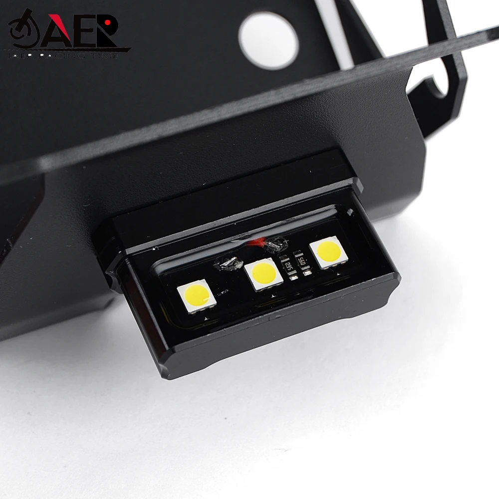 Кронштейн для номерного знака мотоцикла с подсветкой Suzuki Gixxer SF250 2019 2020 2021