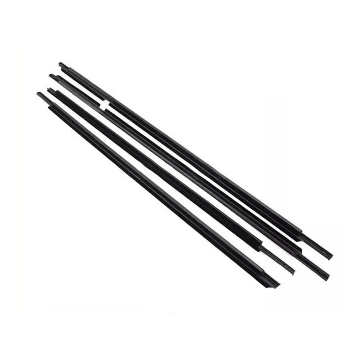 

4 шт., резиновая уплотнительная лента для внешних окон автомобиля, уплотнительная лента для Toyota Land Cruiser LC200 J200 2008-2021 Lexus LX570 2008-2021