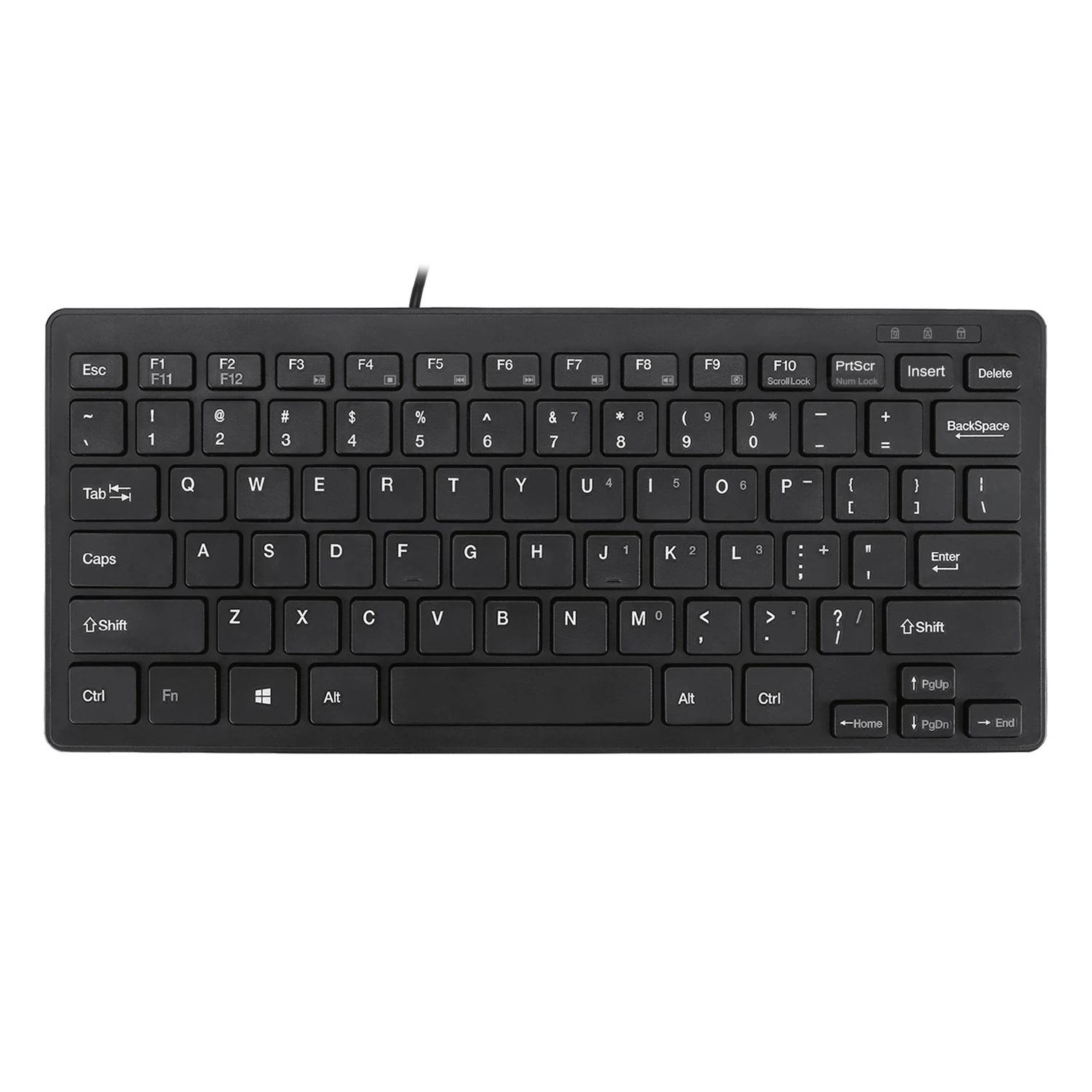 

AKB-111UB 78 Key SlimTouch Mini USB Keyboard, Black