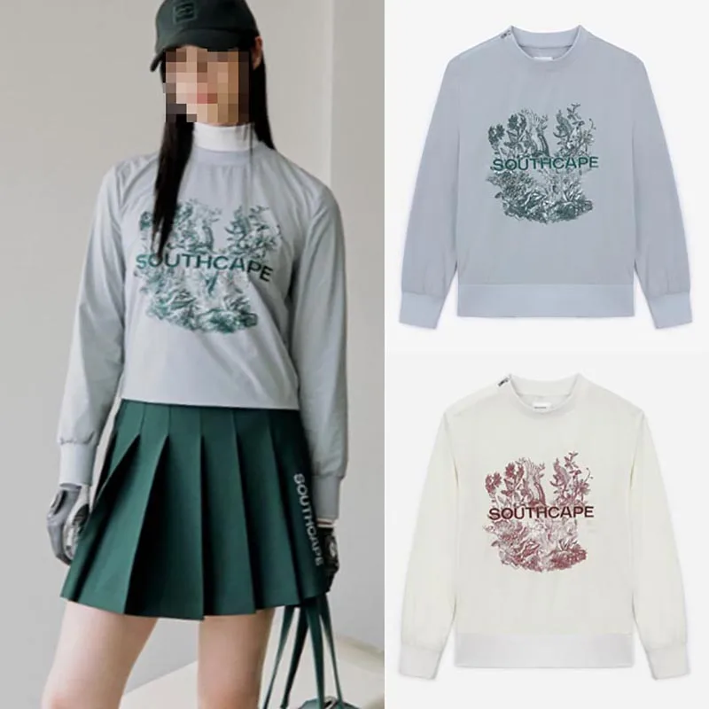 

Southcape Golf Wear Women's Long Sleeve Sweater 2023 Autumn Round Neck Golf Hoodie