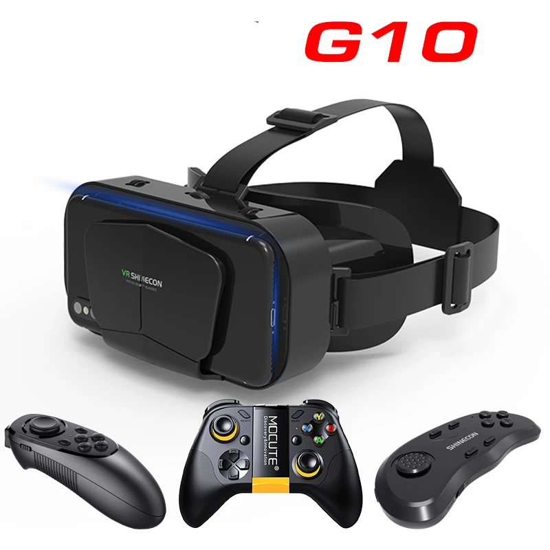 

Original VR Shinecon SC-G10 Standard Edition Game Virtual Reality Light Glasses Helmets Optional Controller