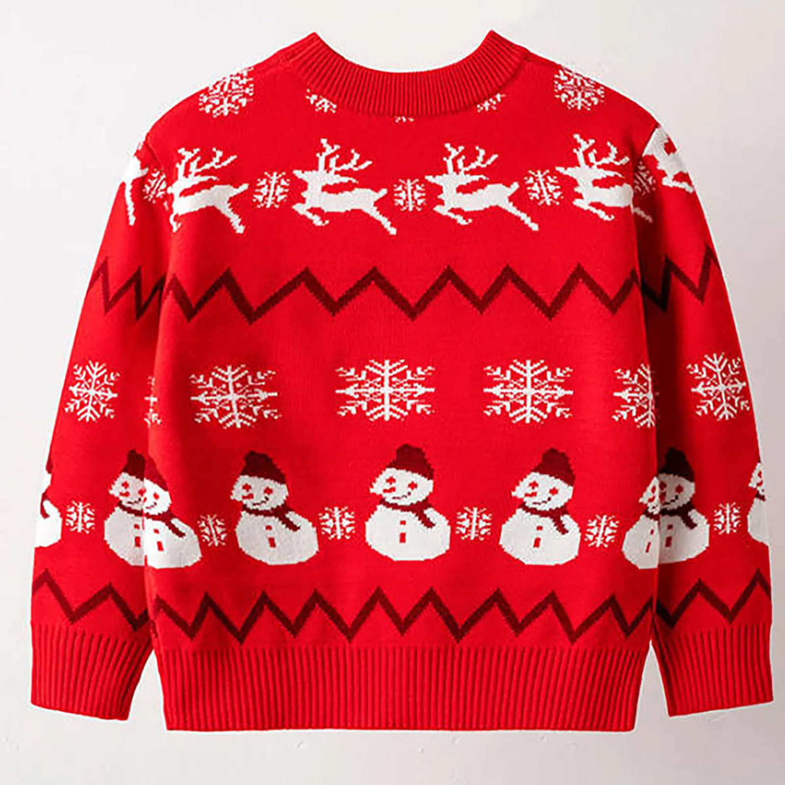 Рождественские свитера Детский Теплый пуловер на осень и зиму детские вязаные с