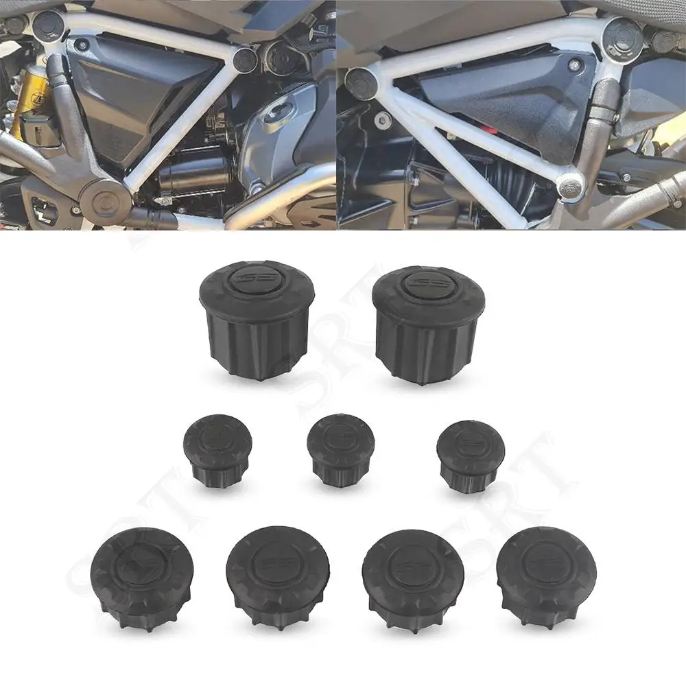 Fits For BMW R1200GS Motorcycle Accessories Frame Hole Cover Caps Plug Kit R1200 GS LC Adventure ADV 2014-2019 2020 2021 2022