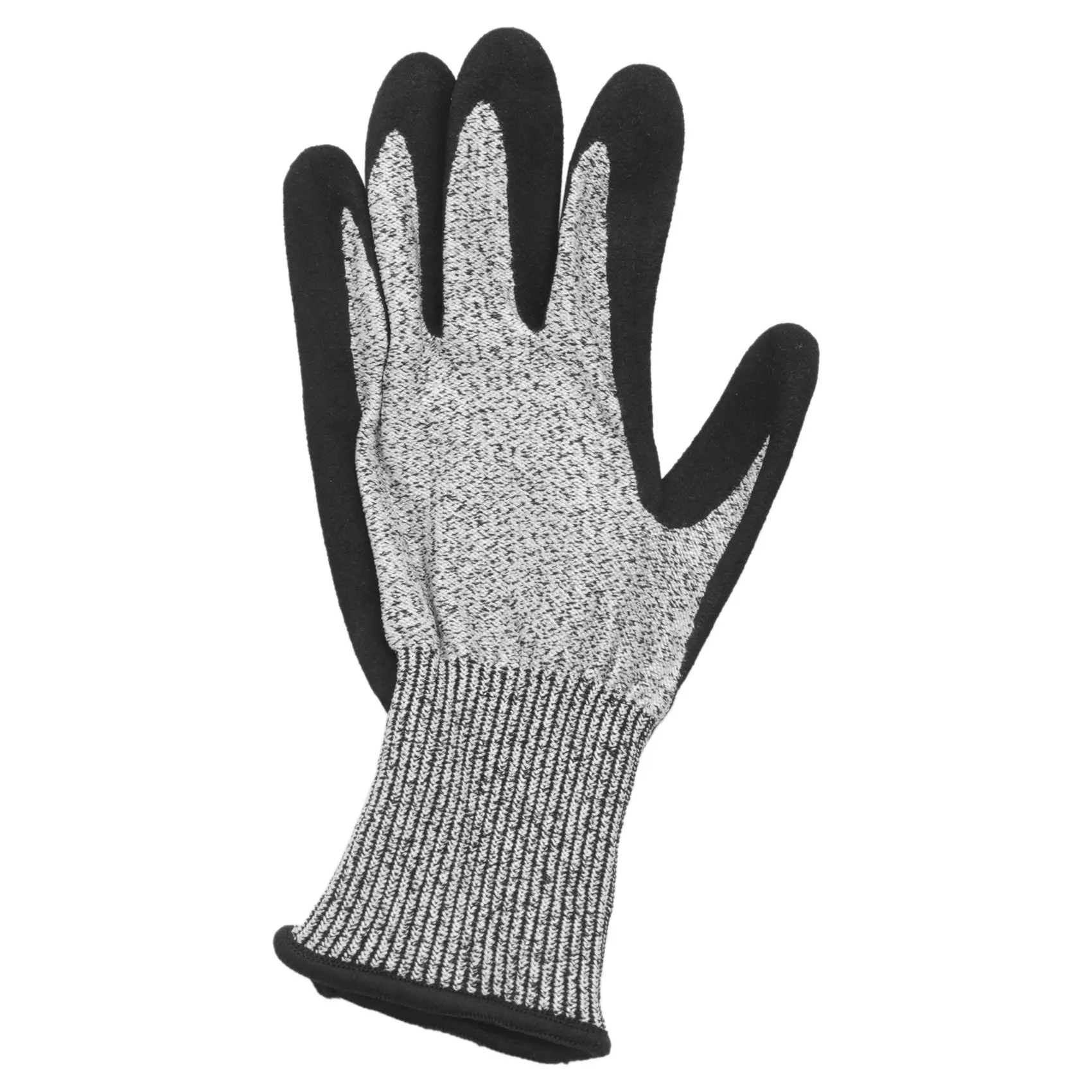 

Level 5 Cut Resistant Gloves 3D Comfort Stretch Fit Durable Power Grip Foam Nitrile Pass Fda Food Contact Smart Touch Thin Ma