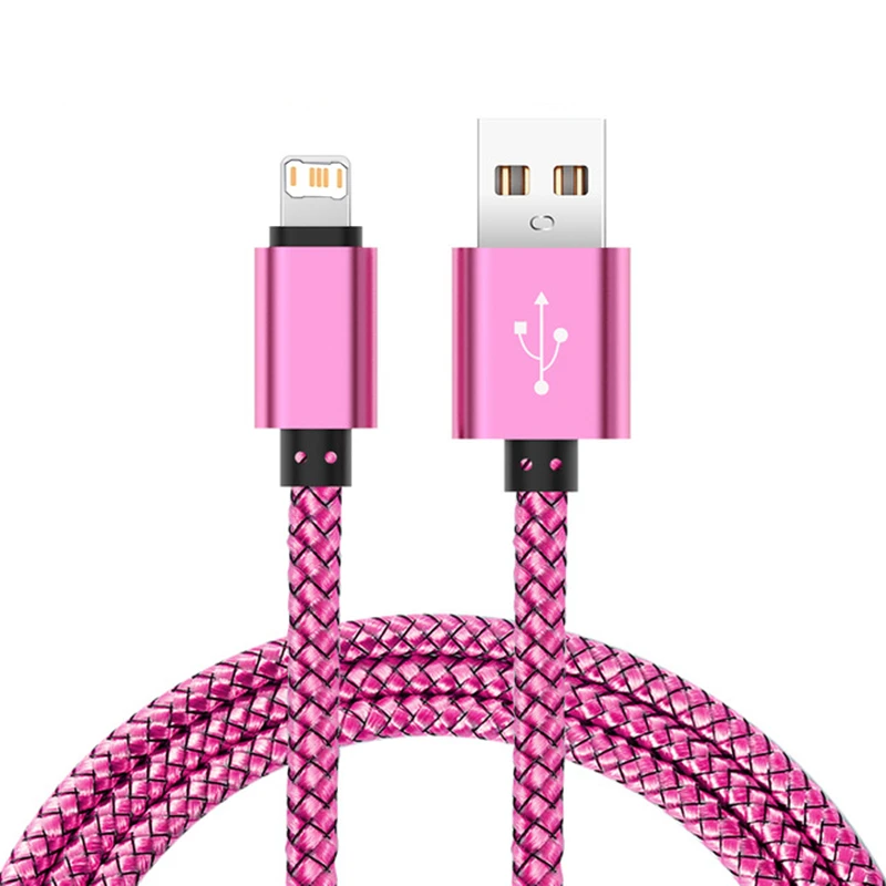 USB-кабель для быстрой зарядки iPhone 6S 7 8 X XR XS 11 12 13 Pro Max 14 Plus