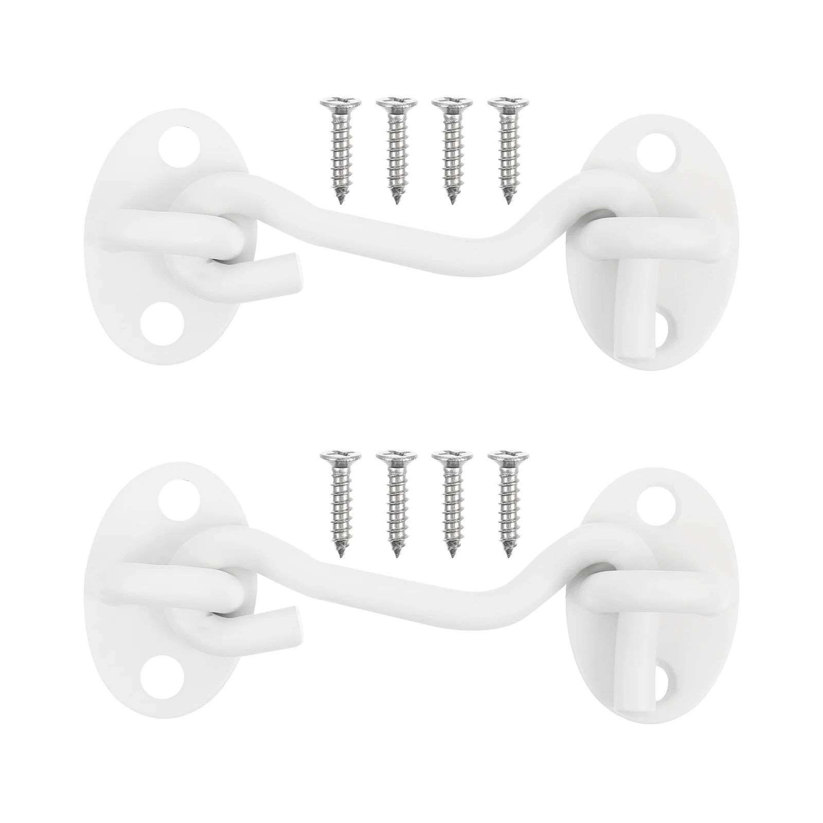 

Doorhooks Cabin Barn Screws Stainless Hookmounting Swivellock Bareye Window Gate Steel Sliding