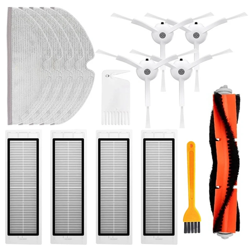 

HEPA Filter Mop Cloth Main Side Brush For Xiaomi Roborock S5 S50 S51 S55 S6 S60 S6 Pure Vacuum Cleaner Spare Parts