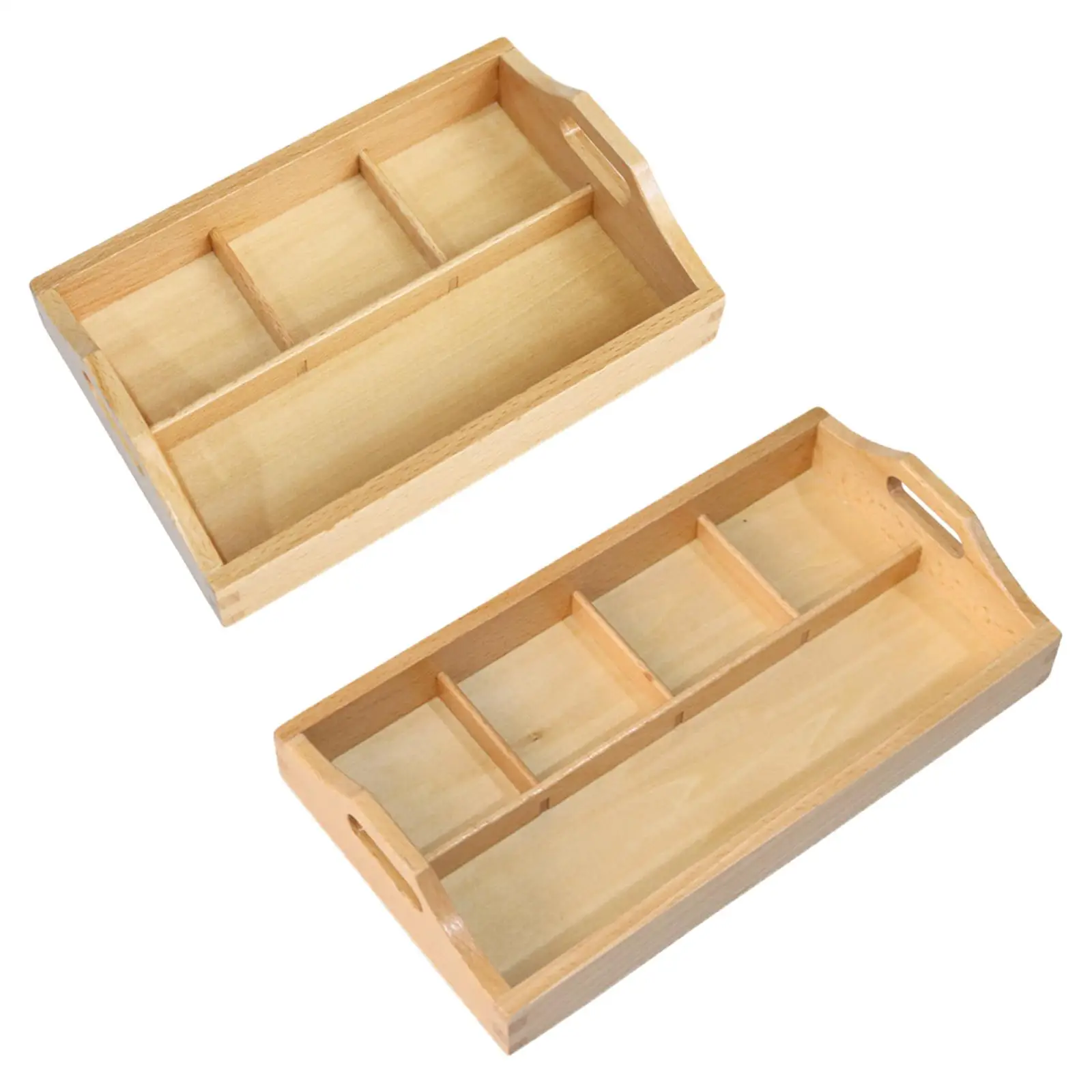 

Montessori Materials Wooden Toy Wood Small Tray Toys for Kids Teaching Receives Pallet Early Education Preschool Baby Children