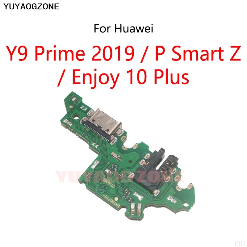 

50PCS/Lot For Huawei Y9 Prime 2019 / Enjoy 10 Plus / P Smart Z USB Charging Dock Port Socket Connector Charge Board Flex Cable