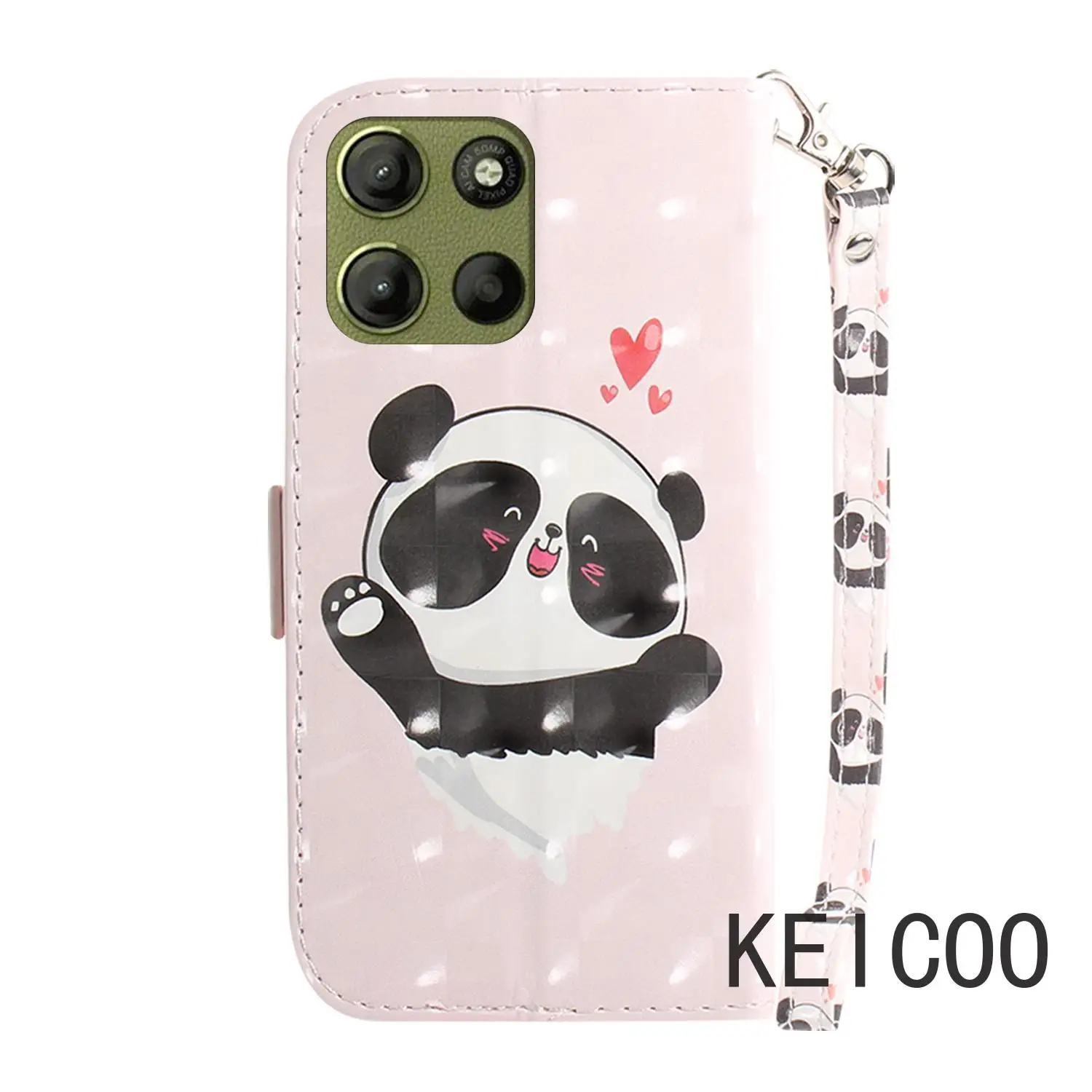 Для Motorola Moto G15 Edge 40 50 Neo Pro Fusion Ultra 5G окрашенный ремешок с магнитной откидной крышкой