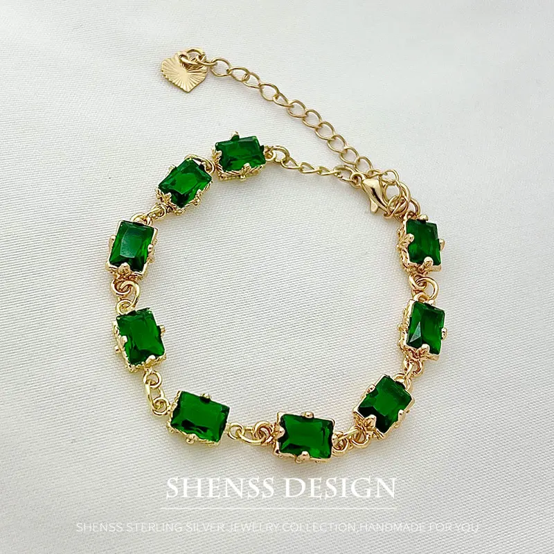 Браслет с медным покрытием из циркония 14k