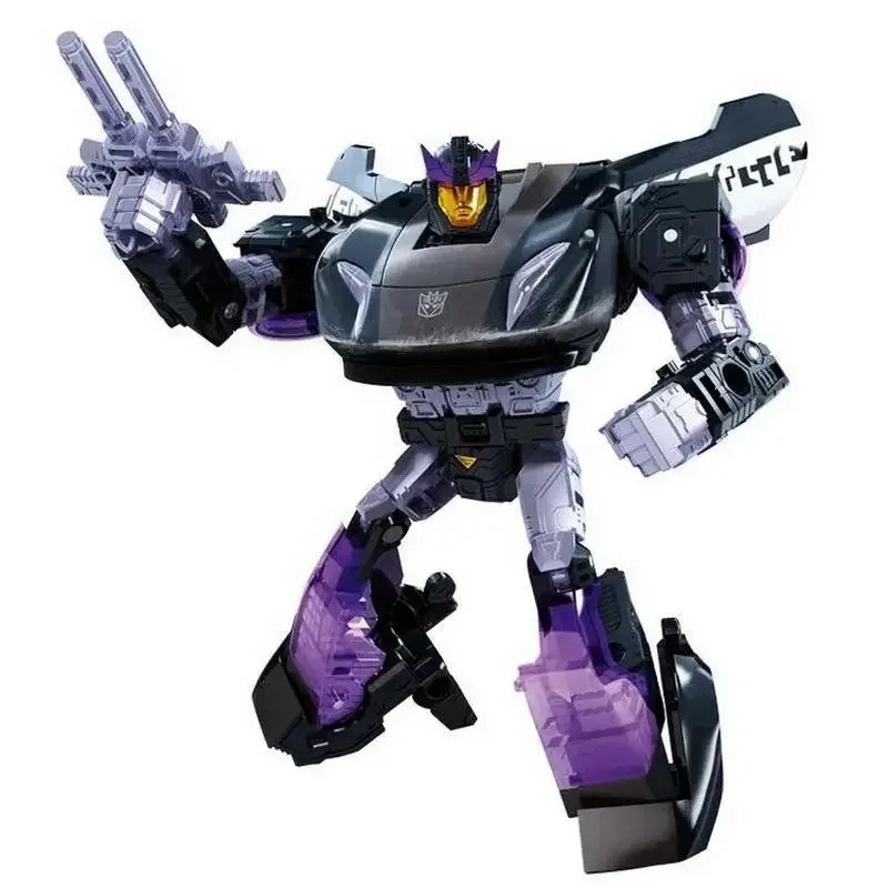 Фото Новые классические игрушки Hasbro Transformers: War for Cybertron Siege WFC-S41 Barricade, аниме-фигурки, роботы, подарки №3