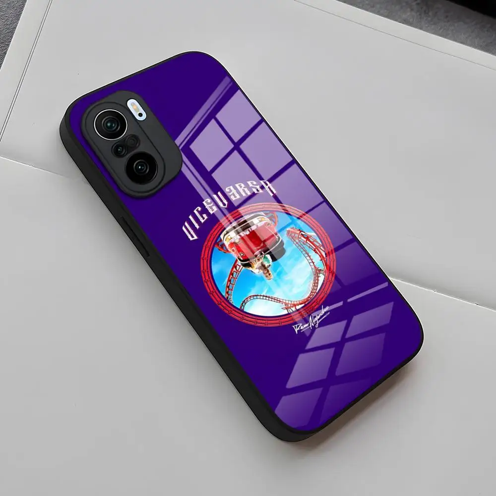 Singer Rauw Alejandro Playa Saturno Чехол для телефона Redmi 13 12 13c 12c Note Pro Plus 11 10 12s 11s Стеклянный