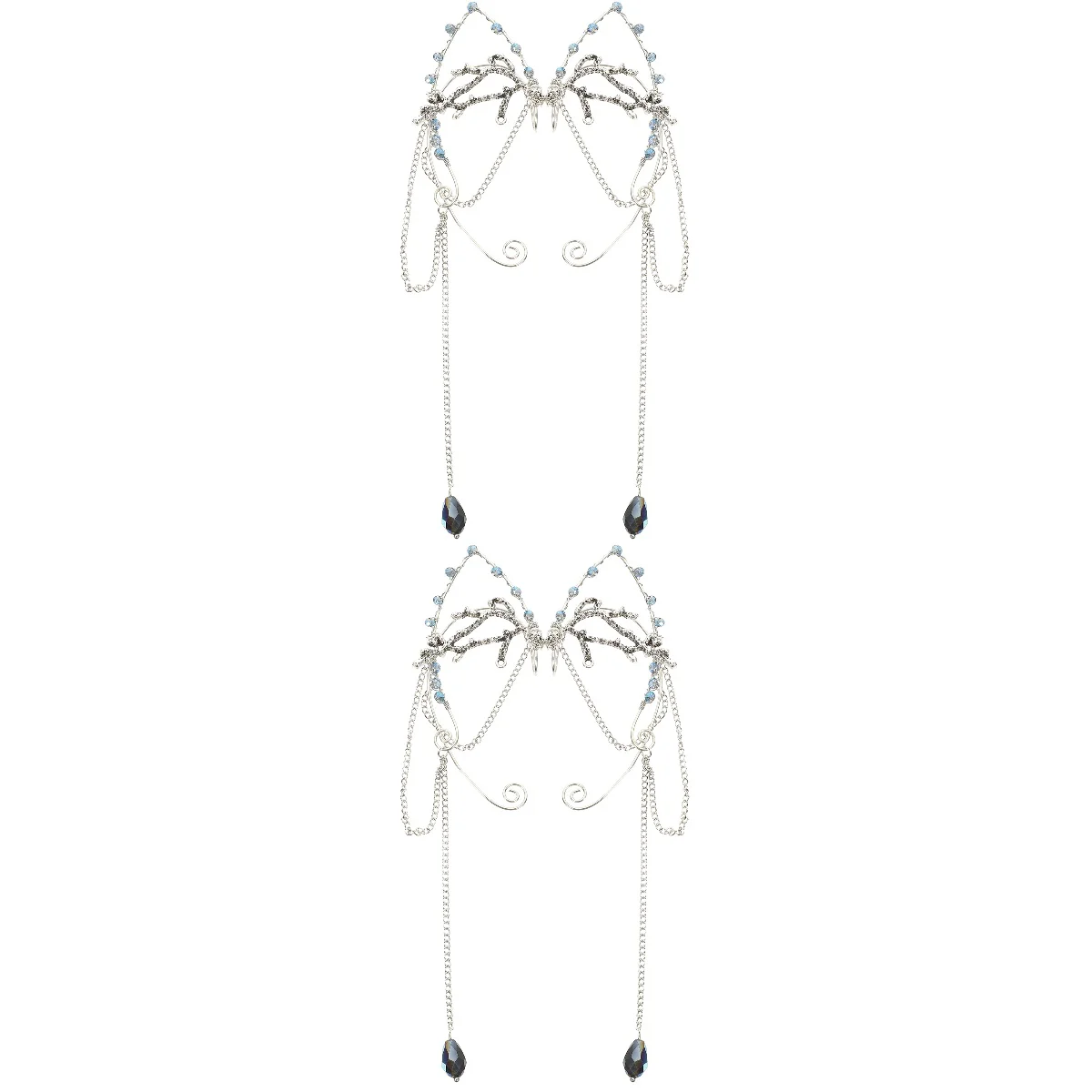 

Женские серьги-клипсы Elf, ювелирные изделия, модные манжеты для девушек