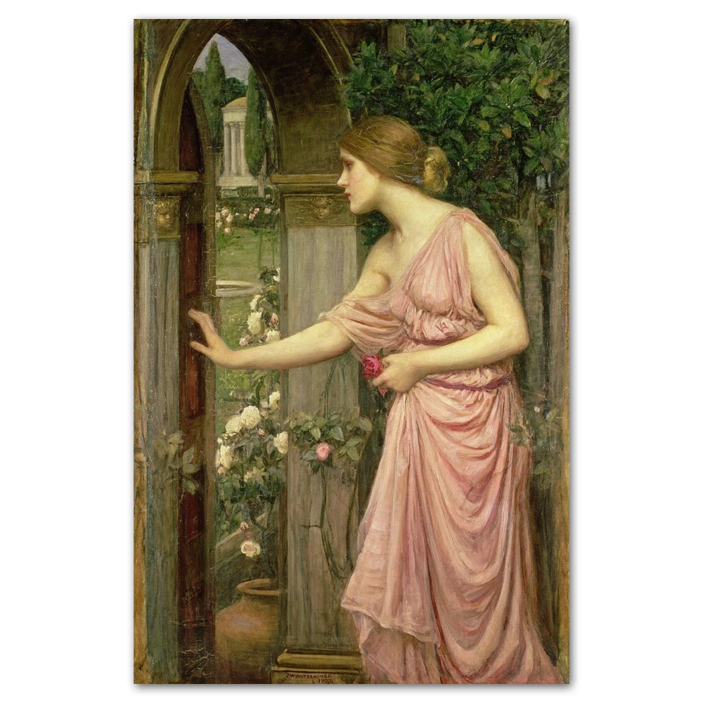 Картина на холсте вход в сад Купидона |