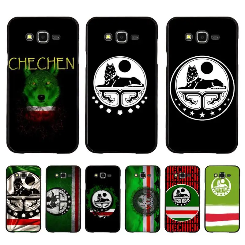 

Chechen Flag Phone Case For Samsung Galaxy J4plus J6 J5 J72016 J7prime cover for J7Core J6plus