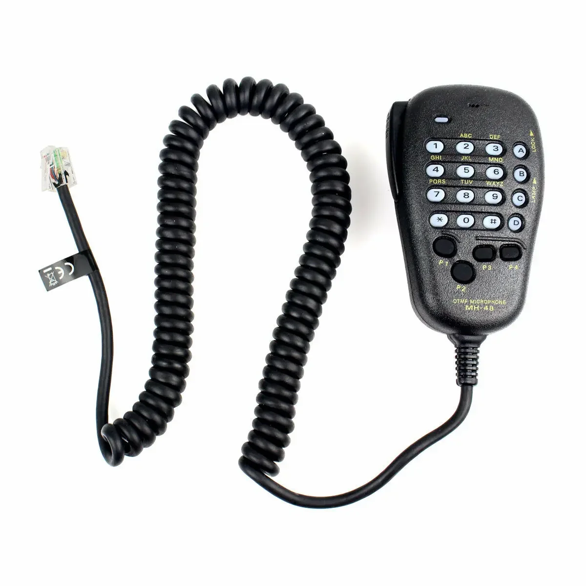 Динамик DTMF для YAESU MH-48 MH-48A6J Ручной микрофон FT-8800R FT-8900R FT-7900R FT-1807 FT-7800R FT-2900R FT-1900R