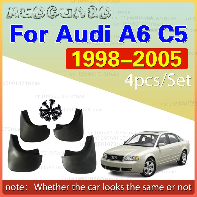 Фото Брызговики для AUDI A6 C5 SEDAN 1998 ~ 2005 1999 2000 2001 2002 2003 2004 Брызговики Брызговики АКСЕССУАРЫ №1