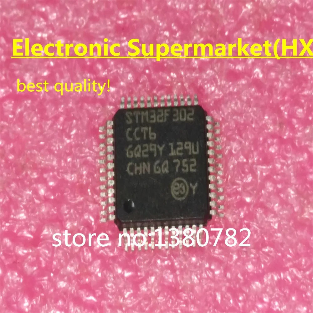 

Новинка, оригинальная Специальная цена, спот (2 шт.-10 шт.), STM32F302CCT6 STM32F302 TQFP-48 IC!