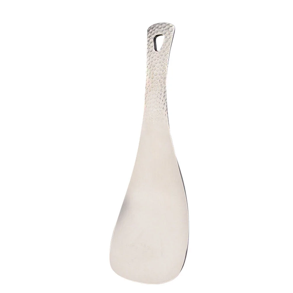 

Rice Spatula Kitchen Utensils Picnic Scoop Camp Gear Backpacks Traveling Carry Camping Dinnerware Spoon Titanium