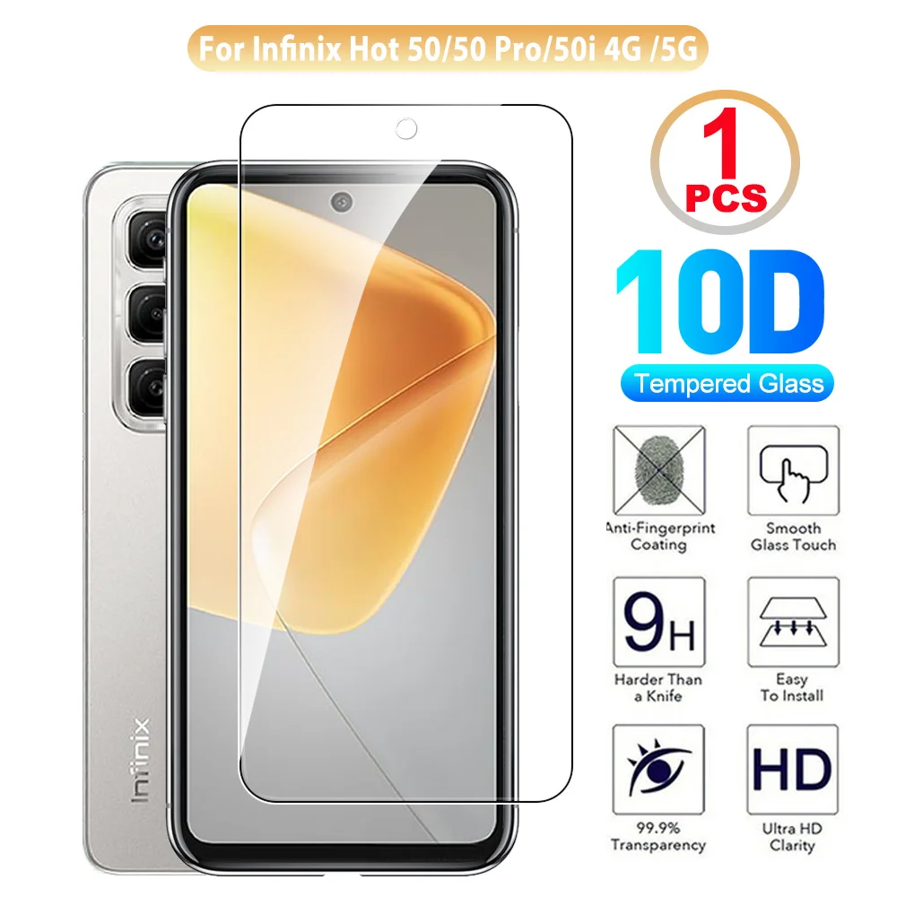 1-4 шт. защитное стекло infinxHot 50 50i 50pro 4G для Infinix Hot Pro Hot50i Hot50Pro защитная пленка экрана