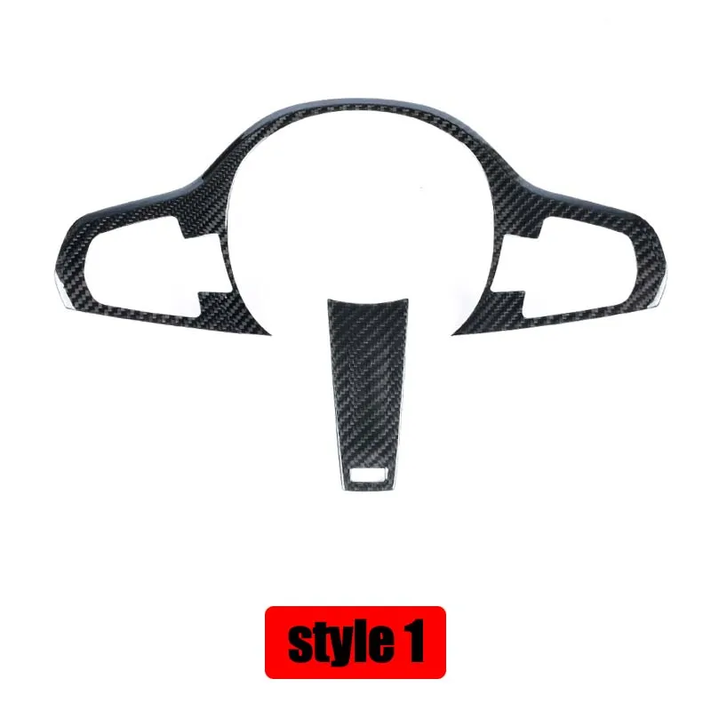 

Накладка на руль из настоящего углеродного волокна автомобиля, замена для BMW 5-Serie G30 Sport X3 X5 X7 G20 G11 G01 G05 G07 2018-19