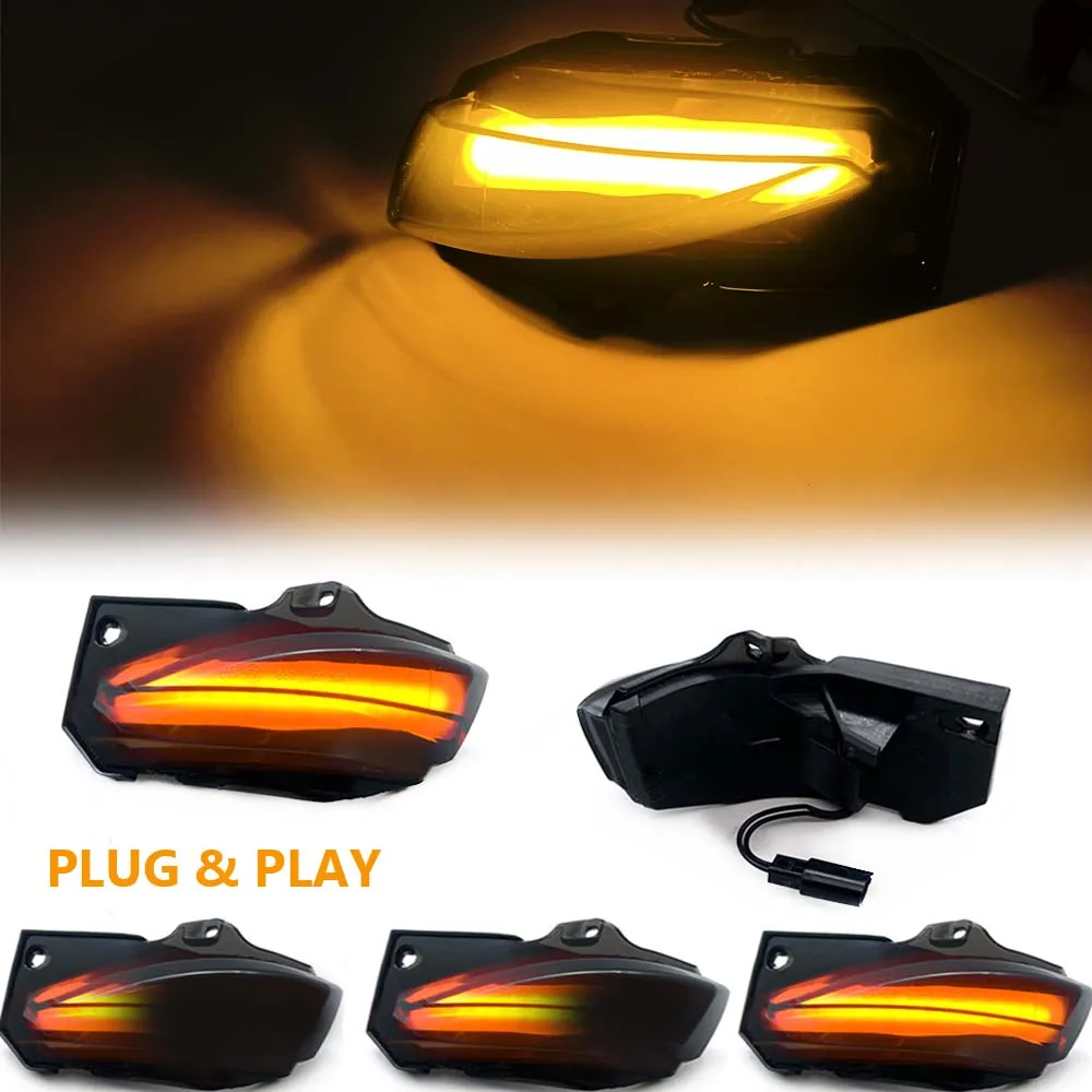 

Scroll LED Dynamic Turn Signal Light For 2019-2021 Toyota Corolla Hatchback E210 Yaris XP210 Side Mirror Flashing Light Repeater