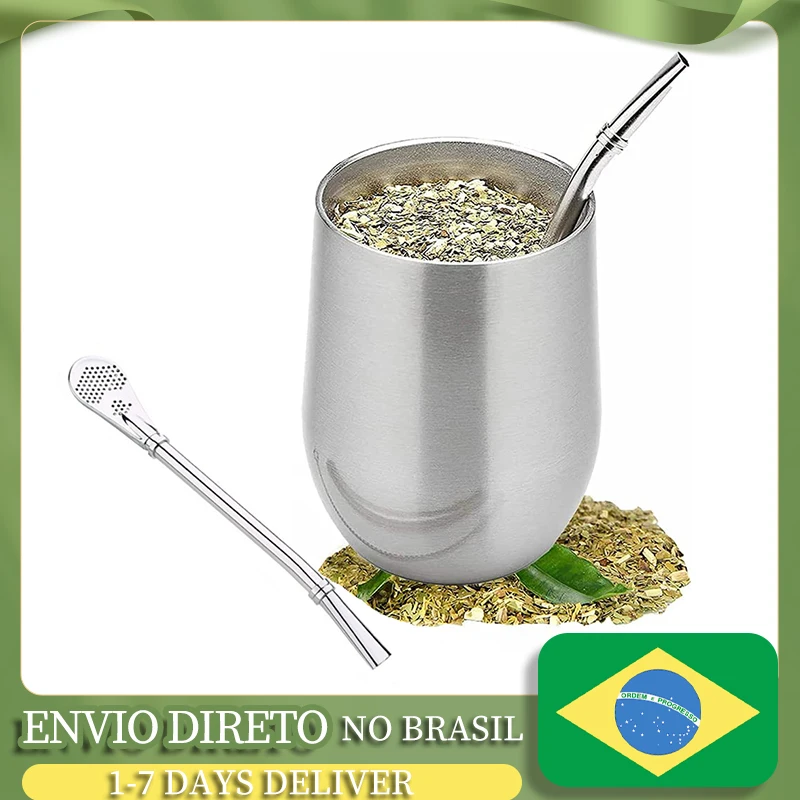 

377 ml Stainless Steel Wine Glass