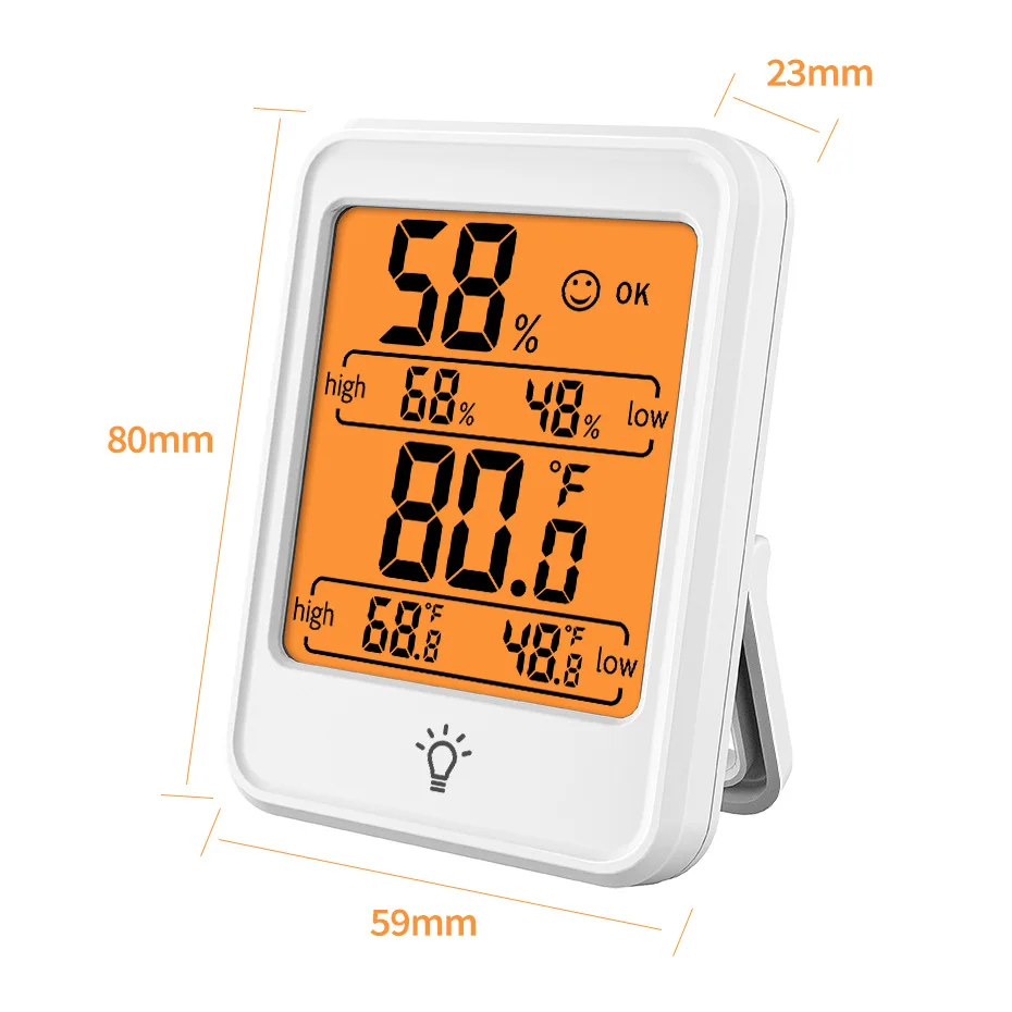 

Цифровой термогигрометр Indoor Digital Temperature Humidity Meter