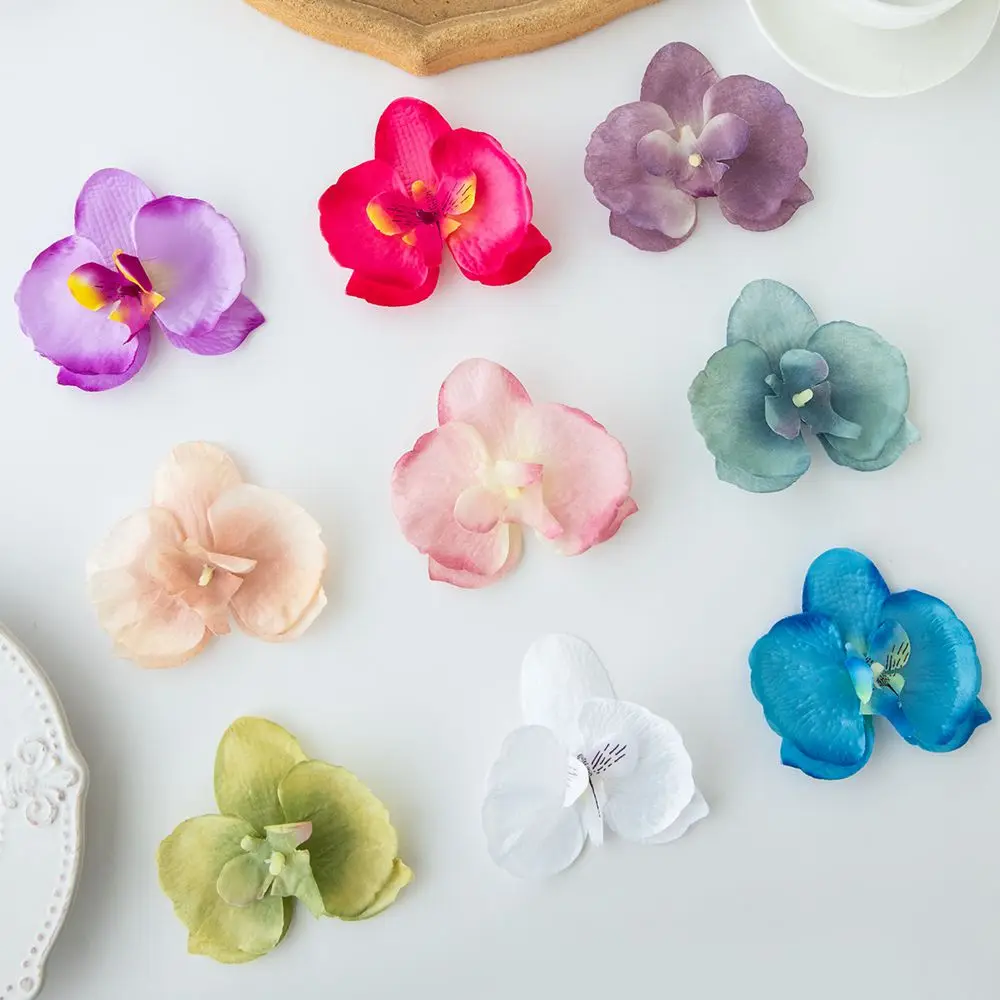 

Искусственные орхидеи из шелка, 5/10 штук